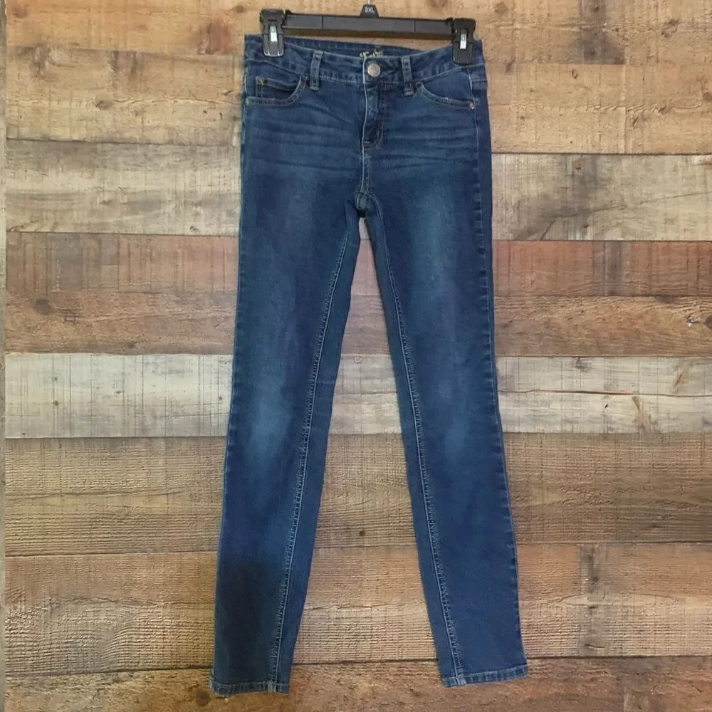 Justice Super Skinny Girls Jeans, size 14 slim‎
